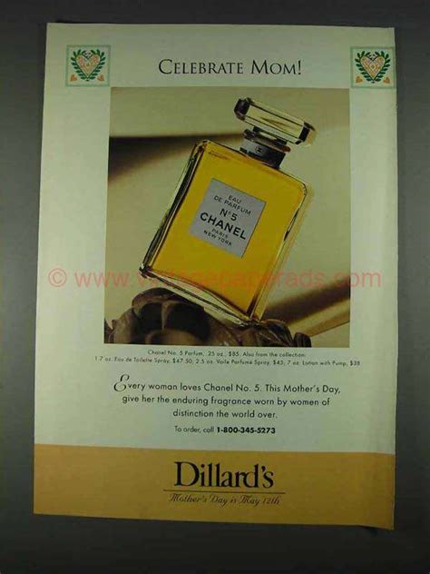 dillard's chanel no 5.